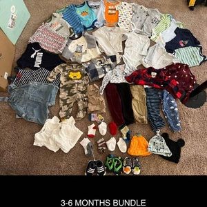 3-6 months baby boy bundle